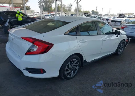 2018 Honda Civic Ex z USA, uszkodzony, nr VIN 19XFC2F77JE206278